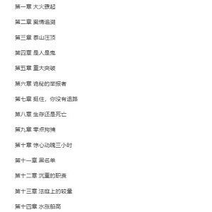 有声小说《国家公诉》 播讲：杨淮